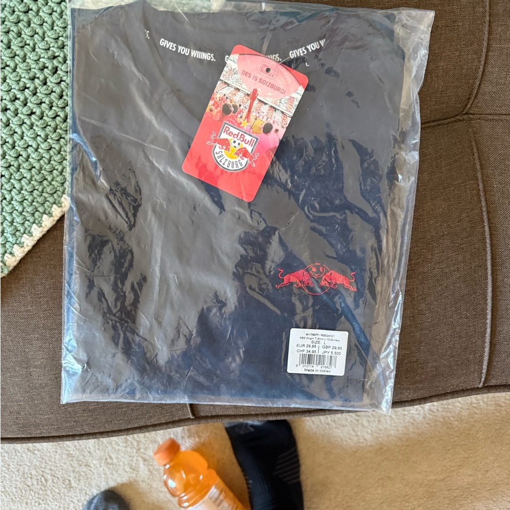 Red Bull Black Short Sleeve Tee